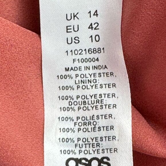 Elegant Coral Dress - Picture 5 of 7